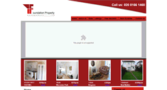 Desktop Screenshot of foundation-property.co.uk